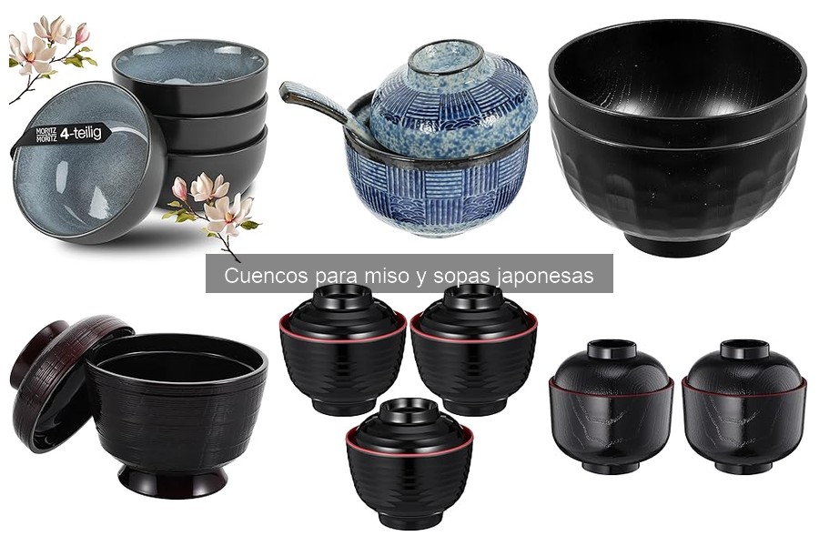 ** Dónde comprar cuencos para miso y sopas japonesas