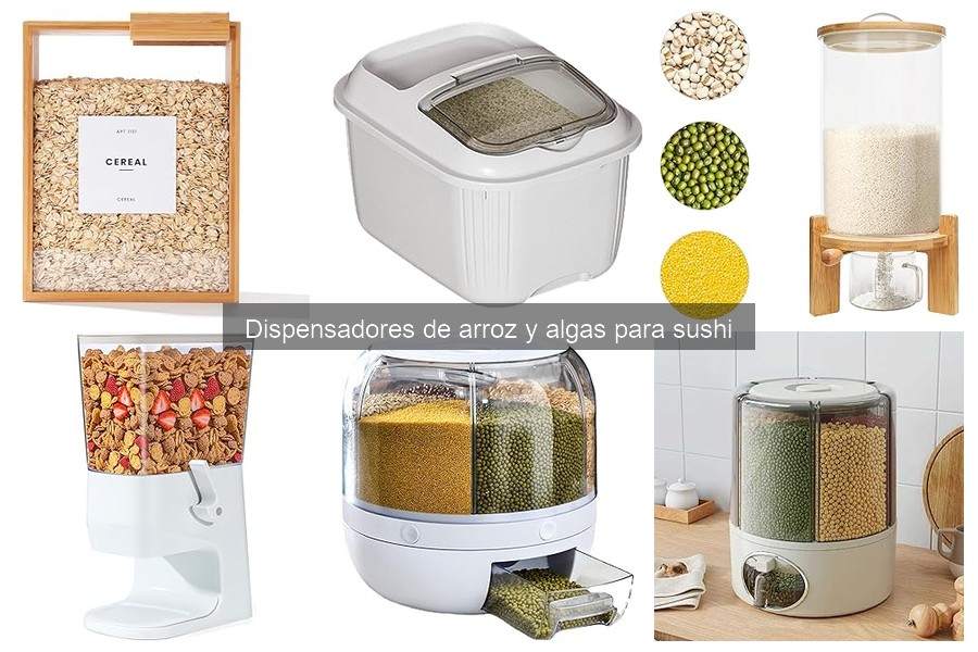Dónde comprar dispensadores de arroz y algas para sushi