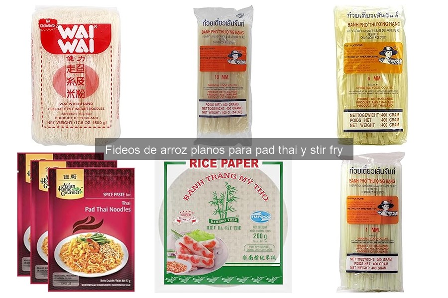 Dónde comprar fideos de arroz planos en línea: precios y opiniones