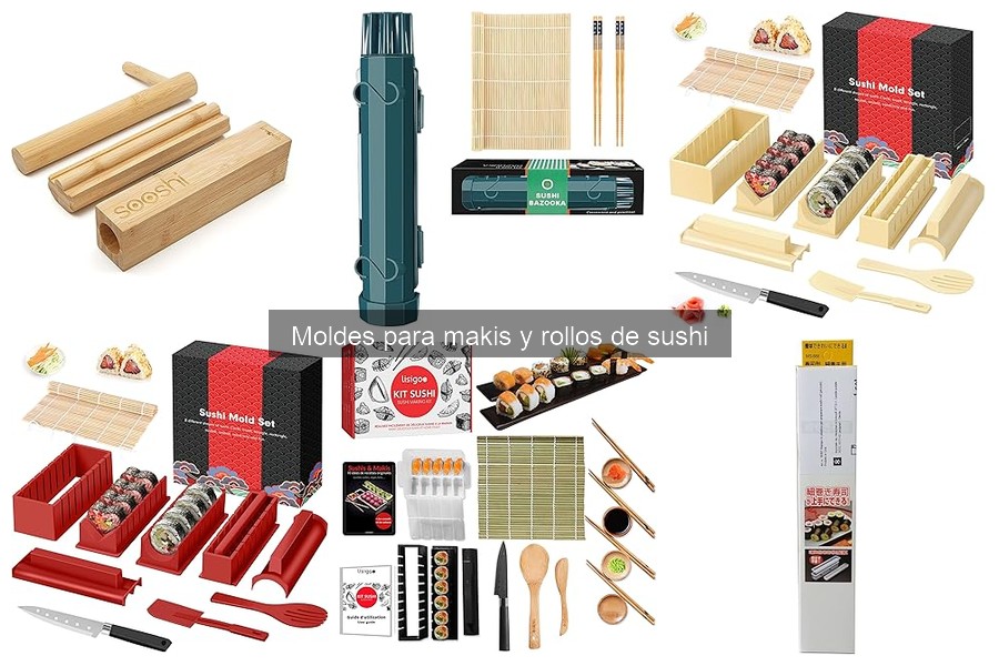Dónde comprar moldes para sushi a buen precio