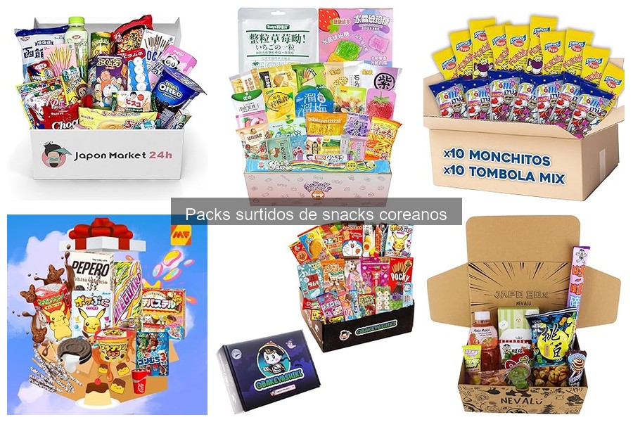Dónde Comprar Packs Surtidos de Snacks Coreanos