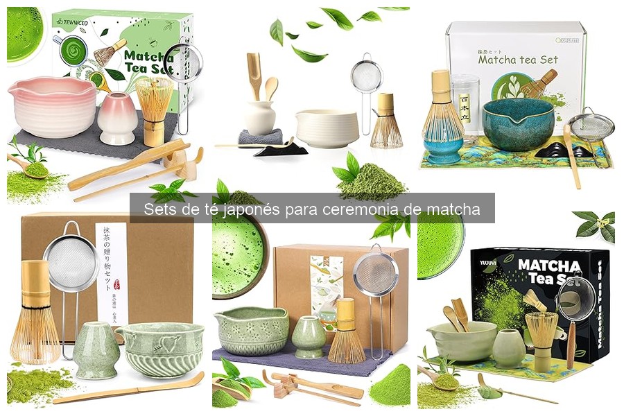 Dónde comprar sets de té japonés para ceremonia de matcha
