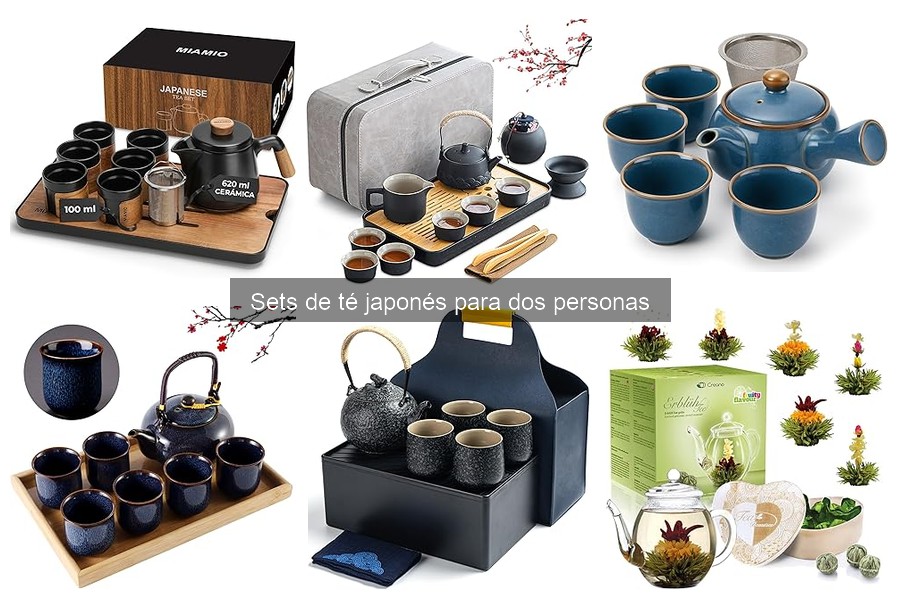 Dónde comprar sets de té japonés para dos personas