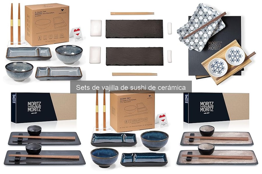 Dónde comprar sets de vajilla de sushi de cerámica en línea