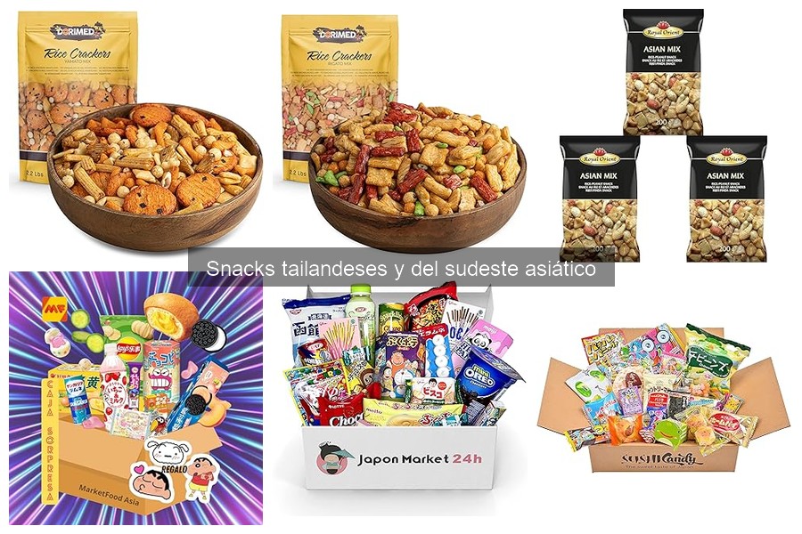 Dónde comprar snacks tailandeses auténticos en 2023