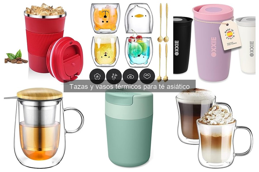 Dónde comprar tazas térmicas para té asiático con descuentos