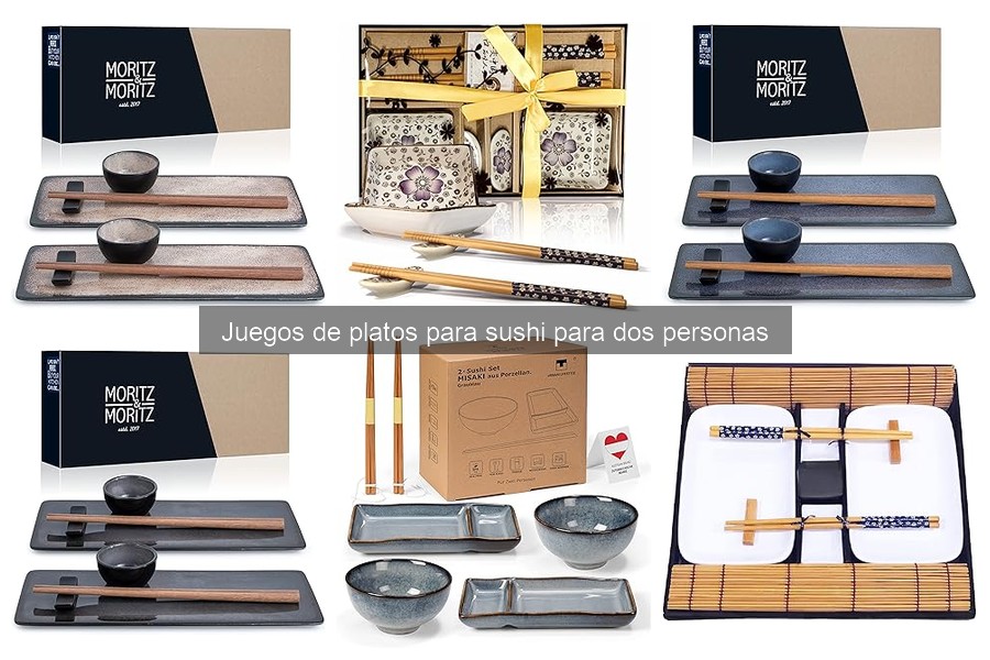Dónde comprar un juego de platos para sushi para dos