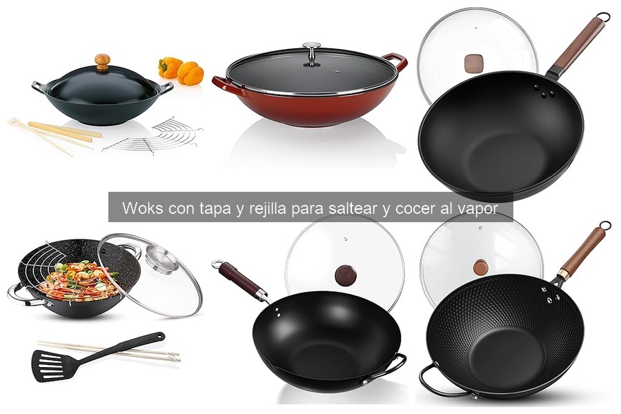 Dónde comprar un wok con tapa y rejilla: opciones y precios