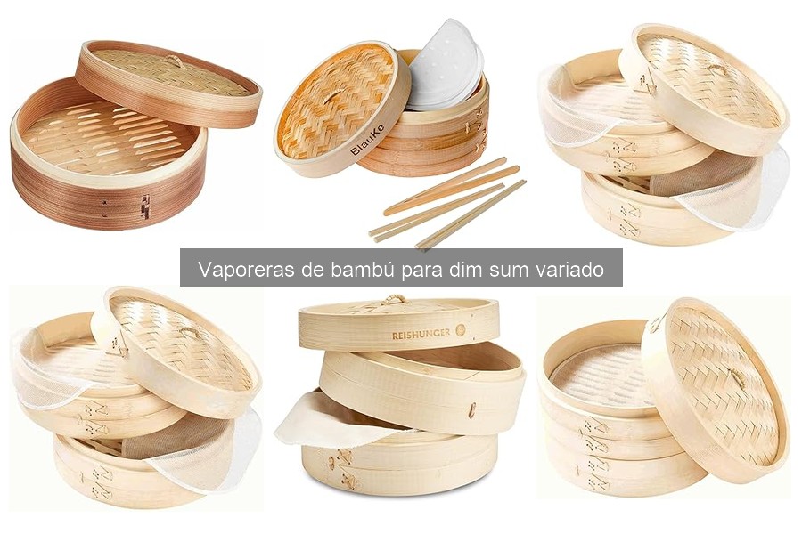 Dónde comprar vaporera de bambú y precios actualizados