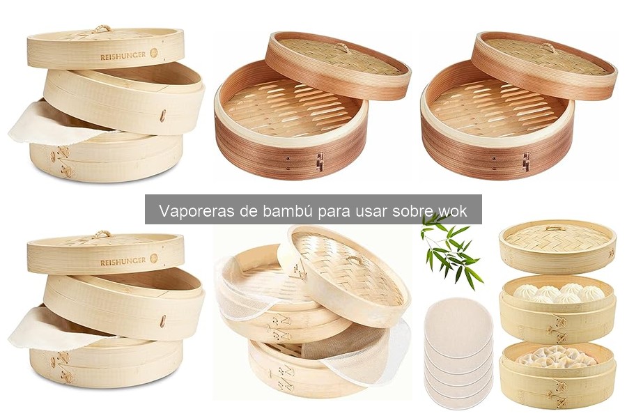 Dónde comprar vaporeras de bambú online con las mejores ofertas