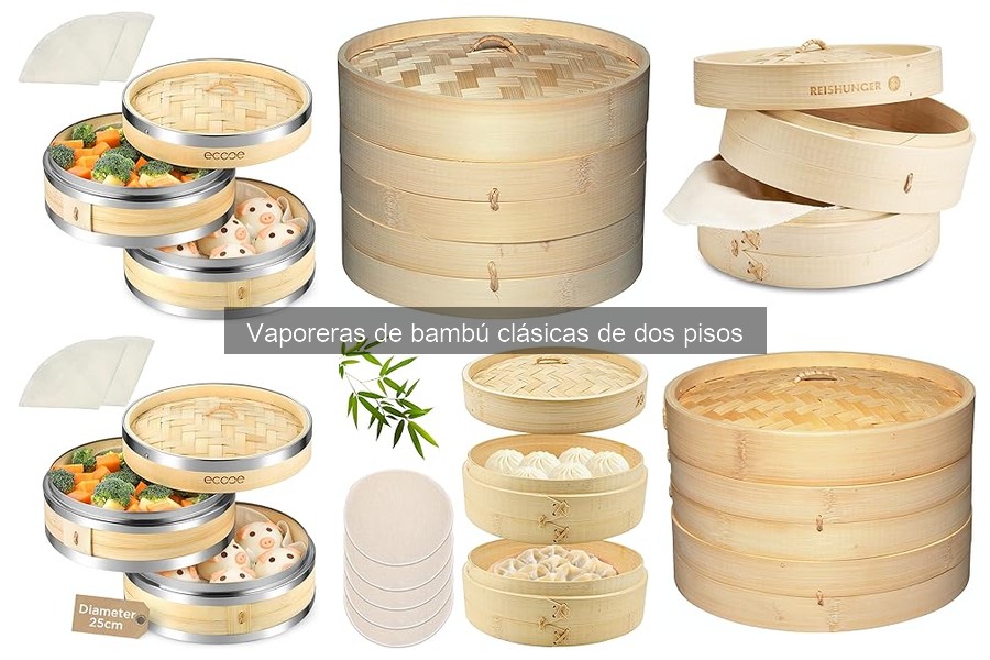 ** Dónde comprar vaporeras de bambú online: las mejores opciones