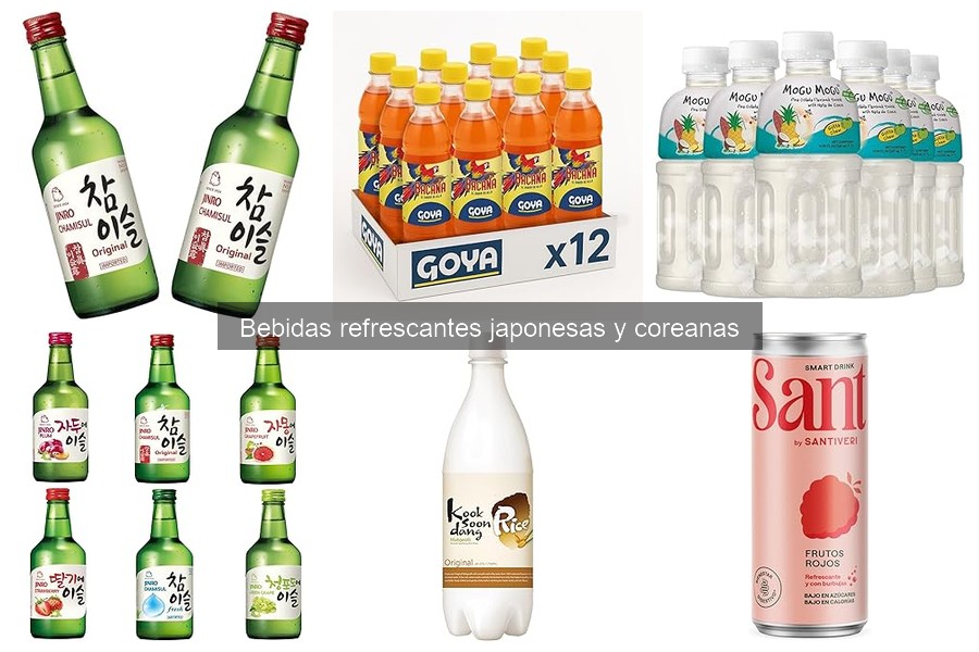 Efectos secundarios de las bebidas refrescantes japonesas y coreanas