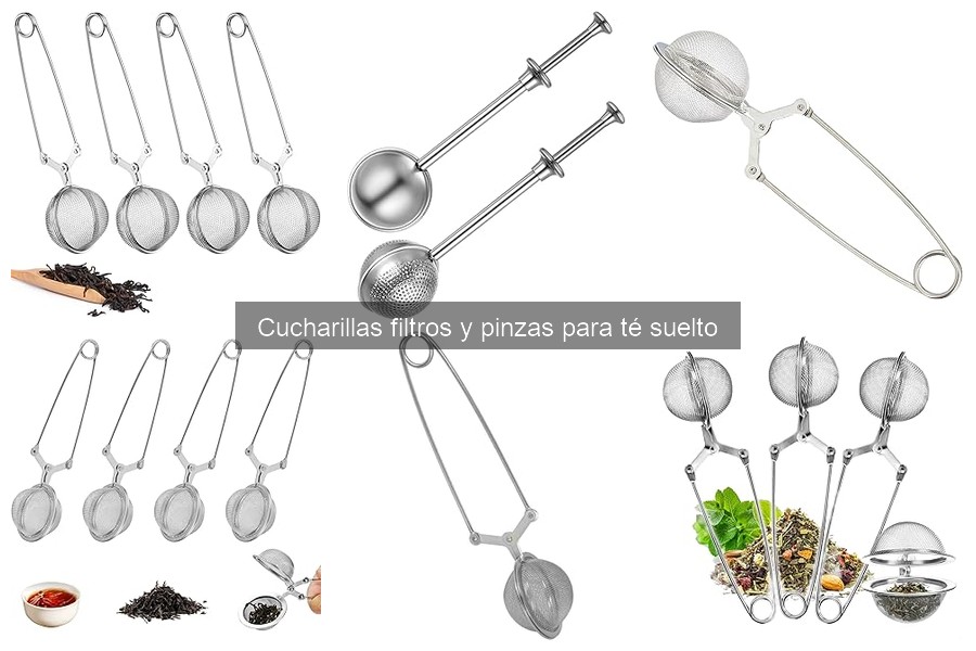 Eficacia de las cucharillas filtros de acero inoxidable para té