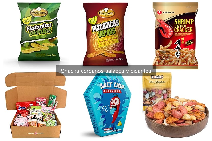 Errores al elegir snacks coreanos salados y picantes