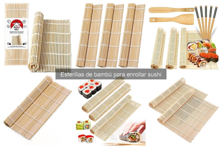 Errores al elegir una esterilla de bambú para sushi: evita estos fallos