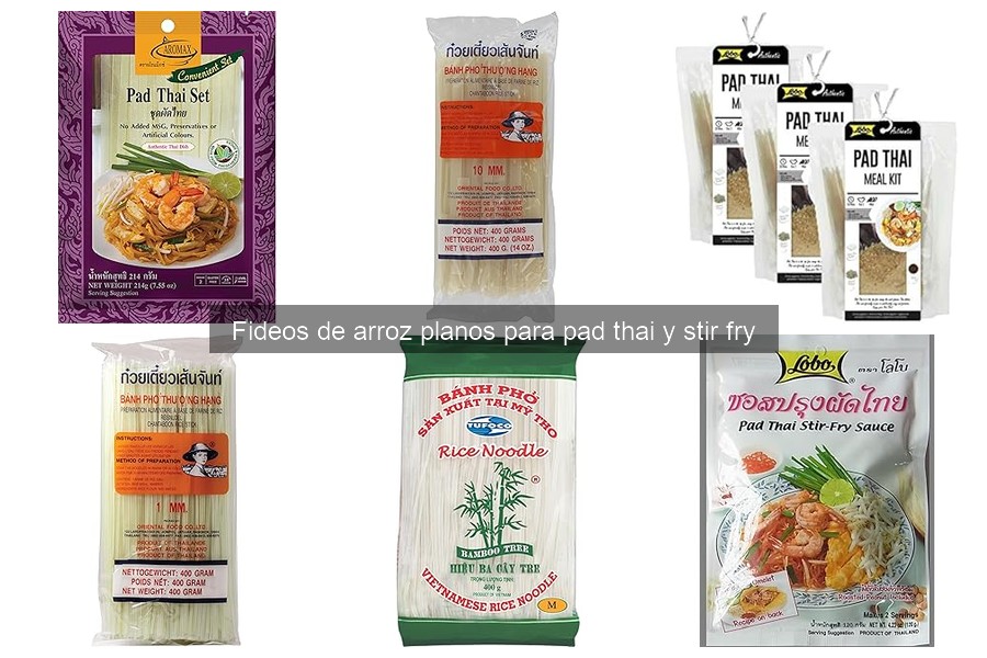 Errores comunes al cocinar fideos de arroz planos