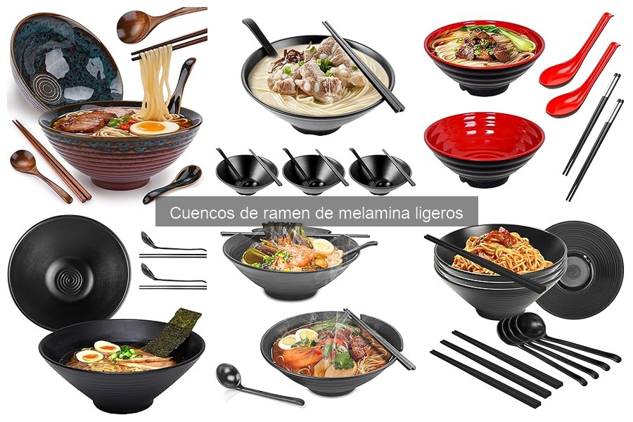 Errores comunes al elegir cuencos de ramen de melamina
