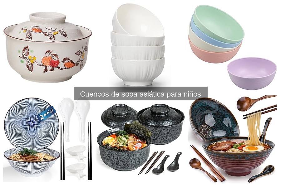 Errores comunes al elegir cuencos de sopa asiática para niños