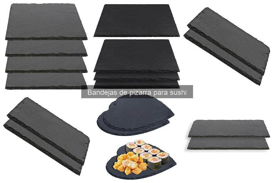 Errores comunes al usar bandejas de pizarra para sushi
