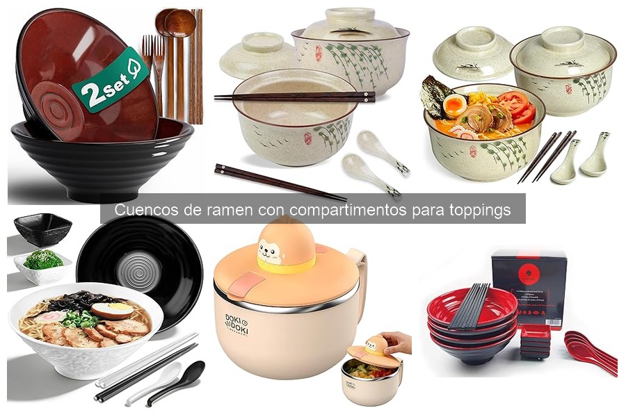 Errores comunes al usar cuencos de ramen con compartimentos