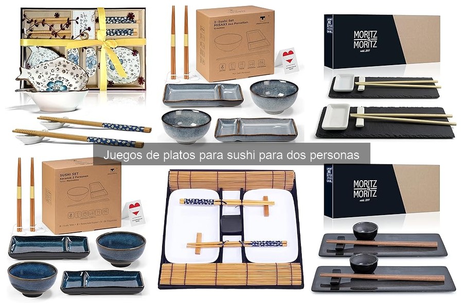 Errores comunes al usar juegos de platos para sushi
