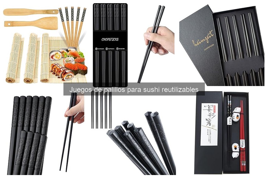 Errores comunes al usar palillos reutilizables para sushi