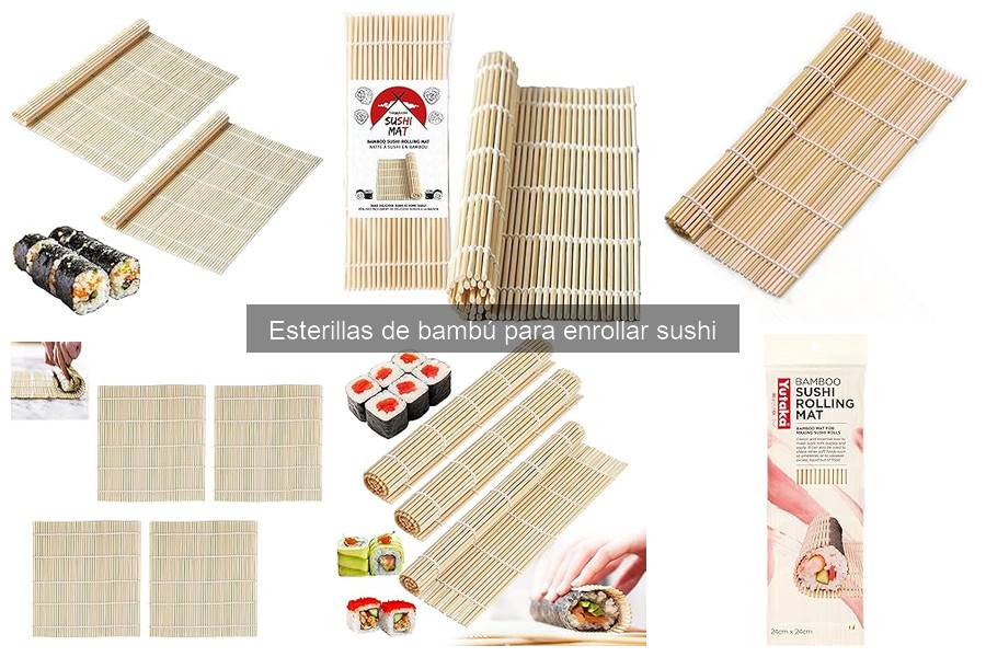 Esterillas de Bambú para Sushi: ¿Qué son y cómo se usan?