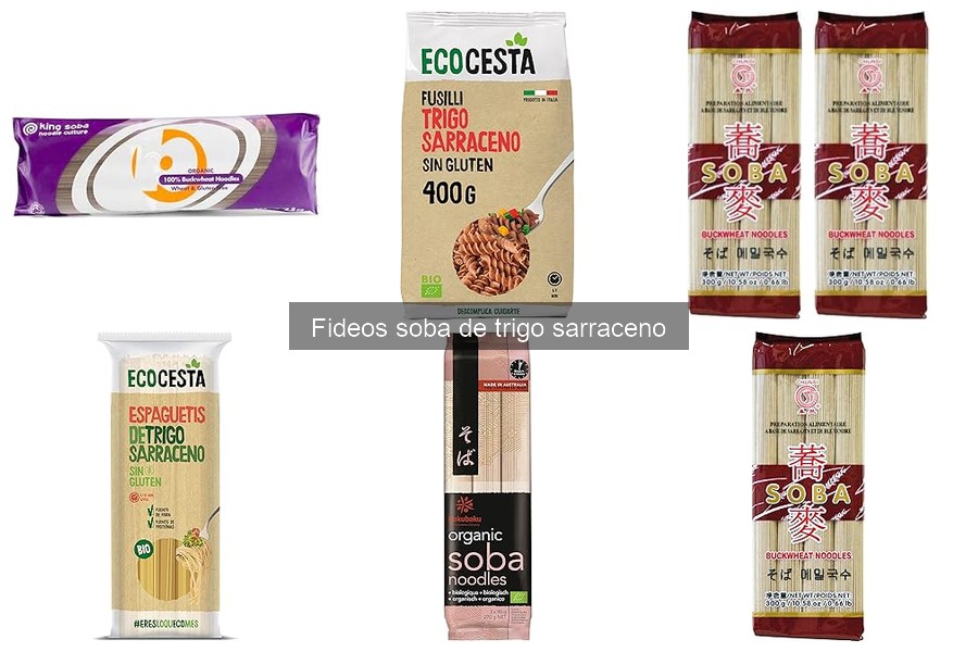 Fideos Soba vs. Fideos de Trigo: ¿Cuál Elegir?