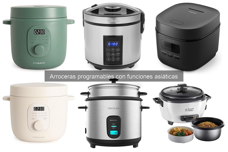 Guía completa para usar tu arrocera programable en casa