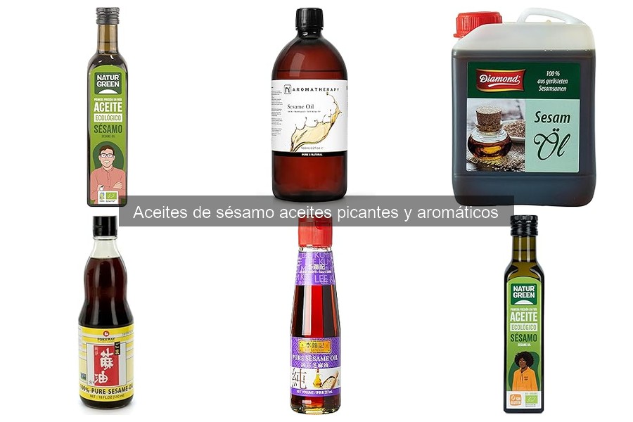 ** Guía de compra de aceite de sésamo: factores clave