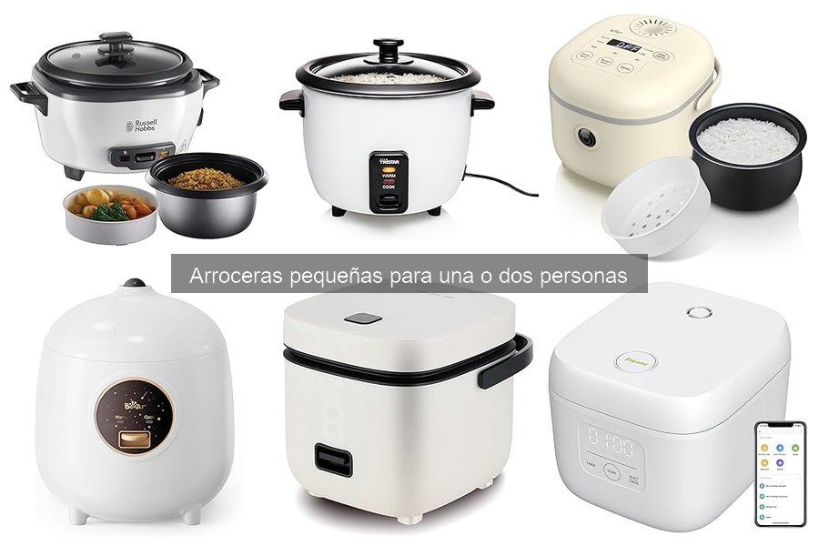** Guía de compra de arroceras pequeñas para 1 o 2 personas