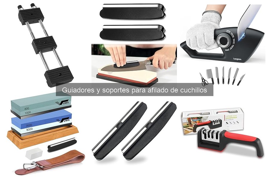 Guía de compra de guiadores para afilado de cuchillos