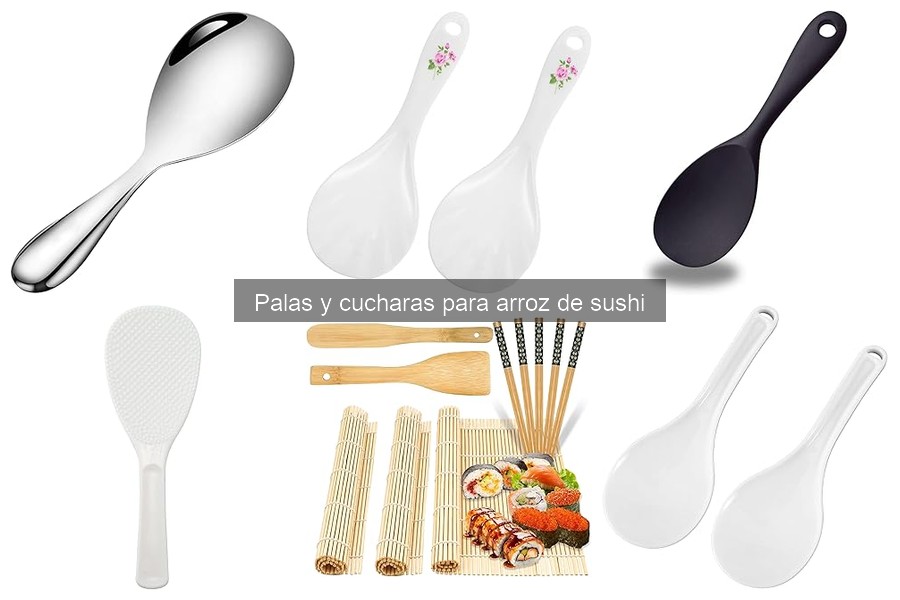 Guía de Compra de Palas y Cucharas para Arroz de Sushi