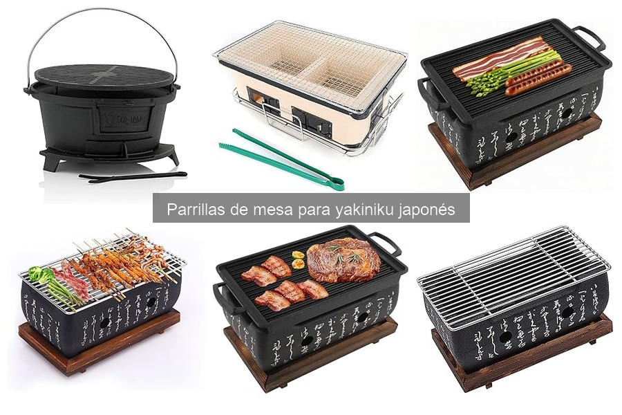 Guía de compra de parrillas de mesa para yakiniku japonés
