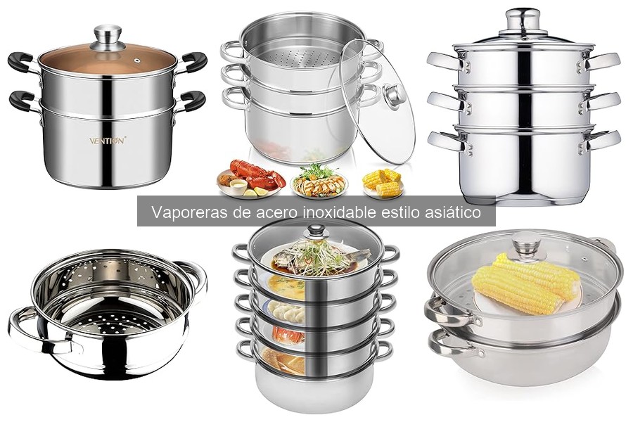 Guía de compra: Vaporeras de acero inoxidable para cocinar