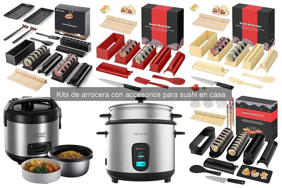 Guía de Mantenimiento para Kits de Arrocera y Sushi
