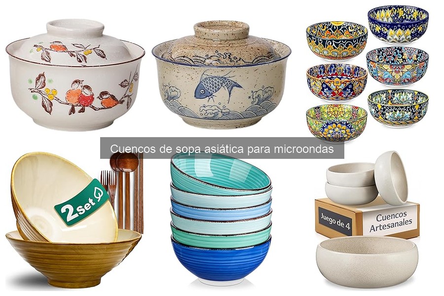 Guía para Elegir Cuencos de Sopa Asiática para Microondas