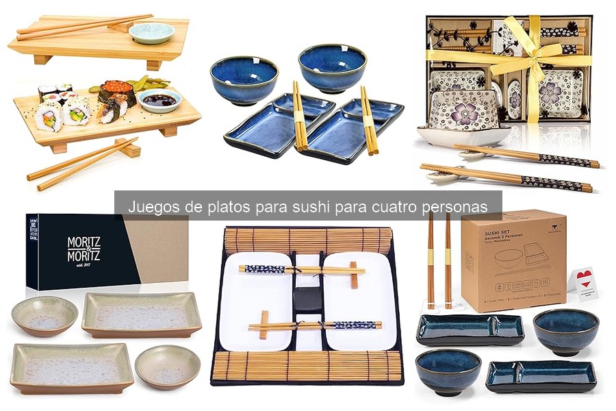 Guía para elegir el juego de platos de sushi ideal
