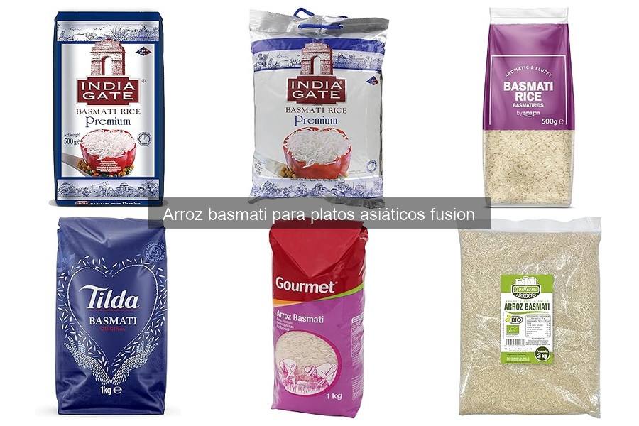 Guía para elegir el mejor arroz basmati para platos asiáticos fusión