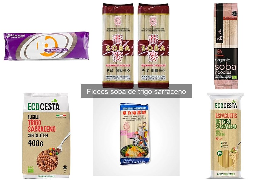 Guía para Elegir Fideos Soba de Trigo Sarraceno