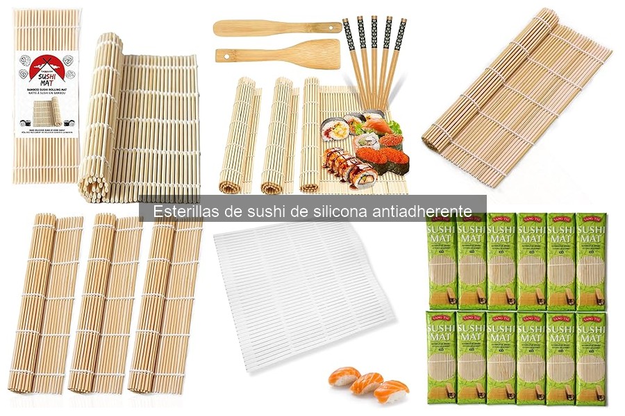 Guía para elegir la mejor esterilla de sushi de silicona