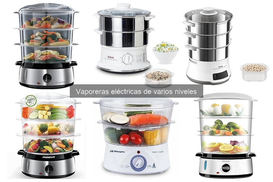 ** Guía para elegir la mejor vaporera eléctrica de varios niveles