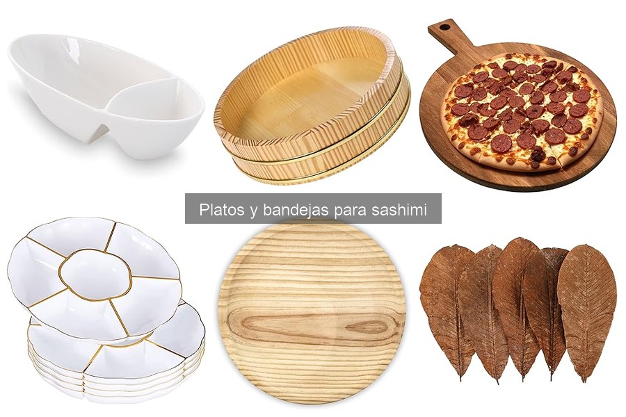 Guía para elegir platos y bandejas de sashimi perfectos