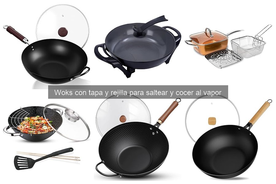 Guía para Usar Correctamente un Wok con Tapa y Rejilla