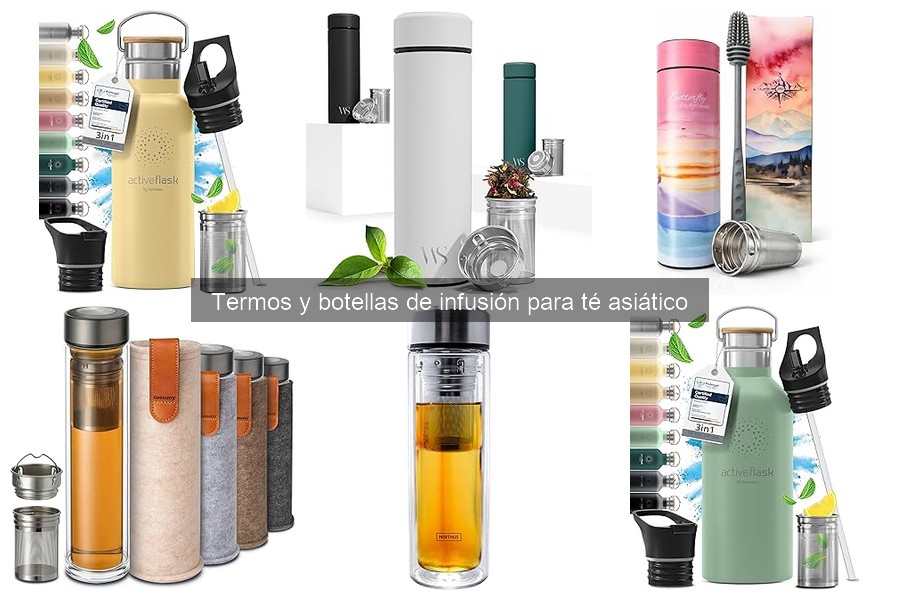 Guía sobre Termos y Botellas de Infusión para Té Asiático