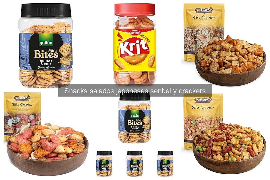 Impacto de los Senbei en la Dieta: Calorías y Macronutrientes