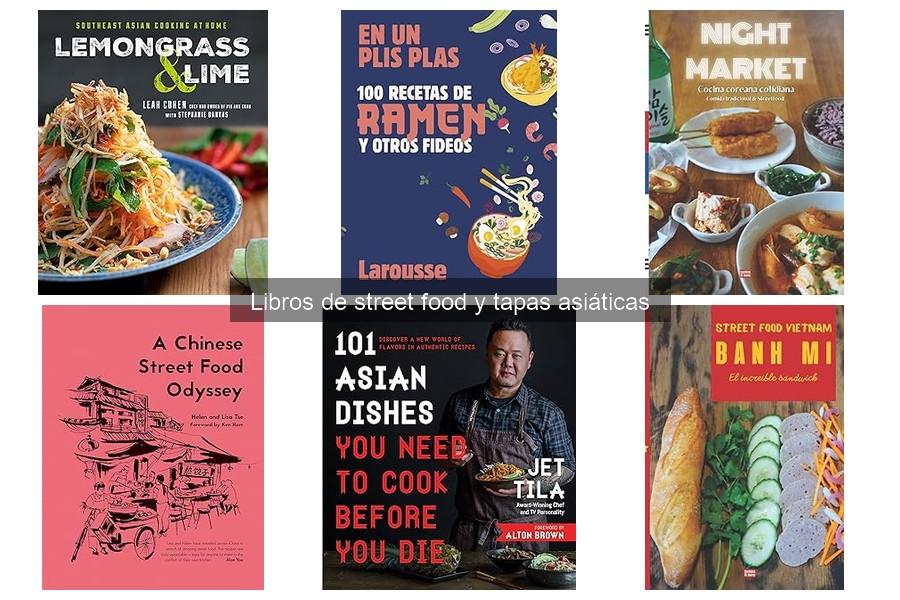 Ingredientes Esenciales del Street Food Asiático y Alternativas