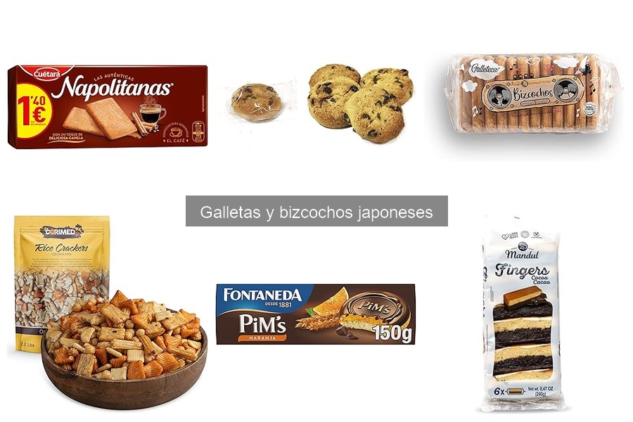 Ingredientes esenciales para galletas y bizcochos japoneses