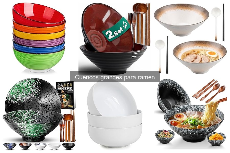 Inspira tu mesa: Decoración con cuencos grandes para ramen