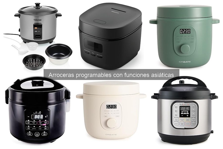 Las mejores marcas de arroceras programables en 2023